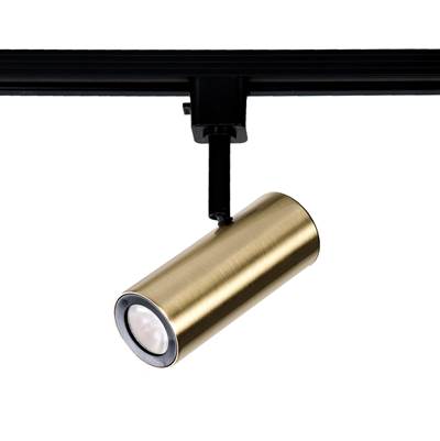 WAC Lighting Silo X10 Track Head in Brushed Brass