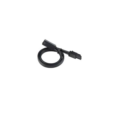 WAC Lighting CCT Puck 12' Interconnect Cable in Black