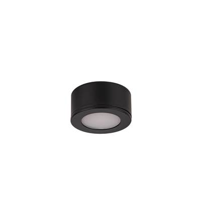 WAC Lighting Mini Puck Ambiance Disk - 3000K - 24V - Single in Black