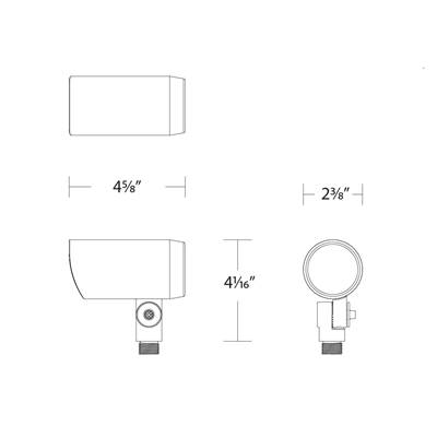 WAC Spott 12V Landscape Accent Light - 30 Degree - 5CCT in Bronze