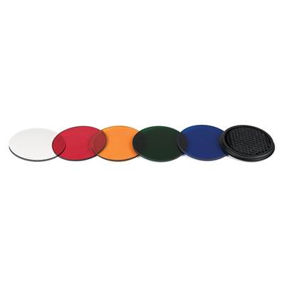 WAC Lighting Lens and Glare Control - 2.5" Diameter Lens Filter in Amber