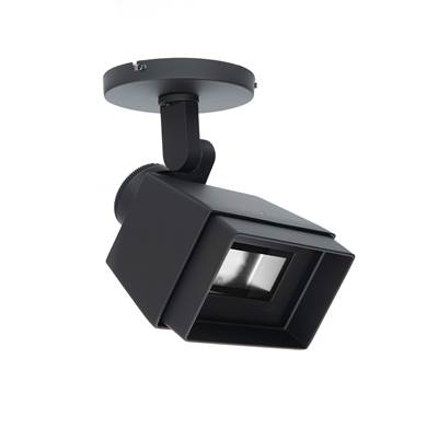 WAC Lighting Adjustable Beam Wall Wash Track Light - LED5028 - Monopoint in Black