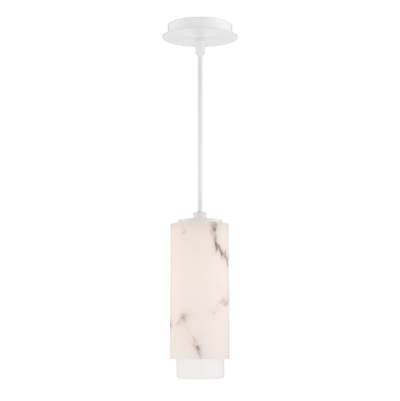 WAC Lighting Aragon Pendant - 3.0" in White
