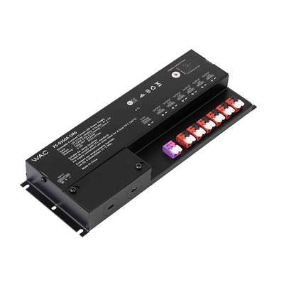 WAC Lighting Stealth Silo Remote Power Supply - 6 Chs 350mA 2-21 VDC 44.1W in Black