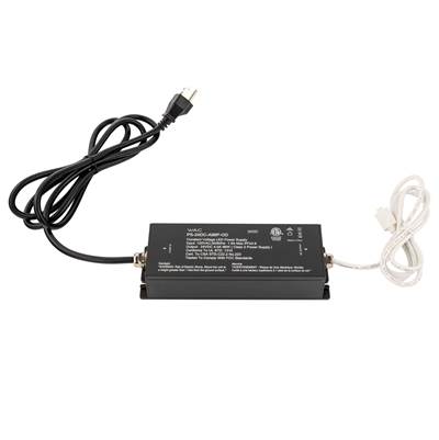 WAC Lighting InvisiLED Outdoor 96W Power Supply - 120-277VAC/24VDC in Black