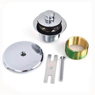 Watco Manufacturing Push Pull Trim Kit - 1.625-16 X 1.25 in Brushed Nickel