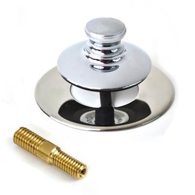 Watco Manufacturing Universal Nufit Push-Pull Drain - 3/8-5/16 Adapter in Chrome Plated