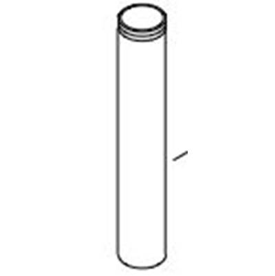 Watco Manufacturing 17-Gauge Drain Pipe - 12" - Thread Both Ends