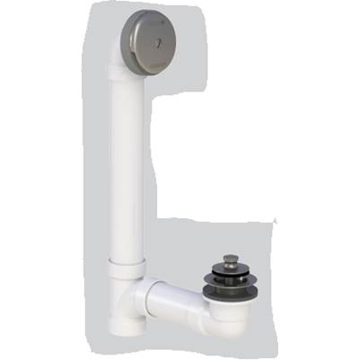 Watco Manufacturing Lift and Turn Bath Waste - 16-In Sch 40 PVC - Condensate Drain in Chrome Plated