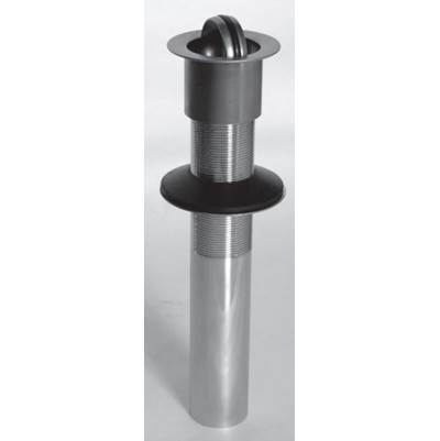 Watco Manufacturing Presflo Lav Drain - with Overflow - Metal Stopper in Brushed Bronze