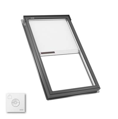 Velux Fixed Deck Mount Skylight - Laminated LowE3 - Solar Room Darkening - M08 (30-1/16 x 54-7/16 in)