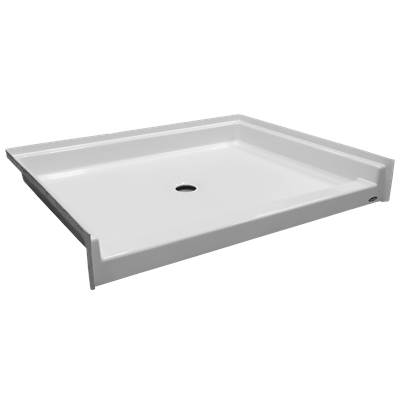 Warm Rain Alcove Shower Base in Biscuit