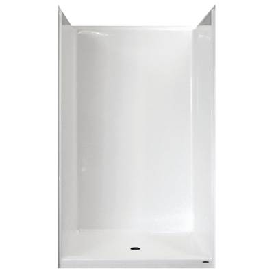 Warm Rain 43.6-Inch Bypass Shower Door in Biscuit