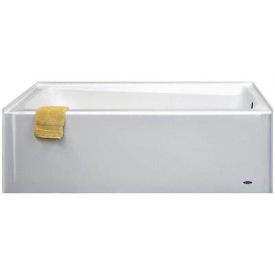 Warm Rain 613 Air Bath - Left Hand Plumbing in Biscuit