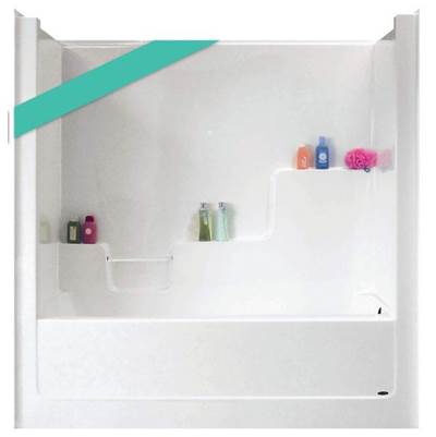 Warm Rain 673 Air Bath - Left Hand Plumbing in Biscuit