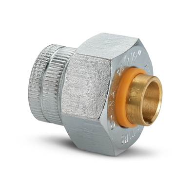 Zurn Industries DUXLC Dielectric Union - 3/4" FNPT x 1/2" Female CU SWT