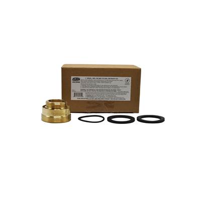Zurn Industries 1" 20XLDULU Retrofit Kit to Replace NR3XL NR3XLDU NR3 NR3DU BR4 - Lead Free in Rough Brass