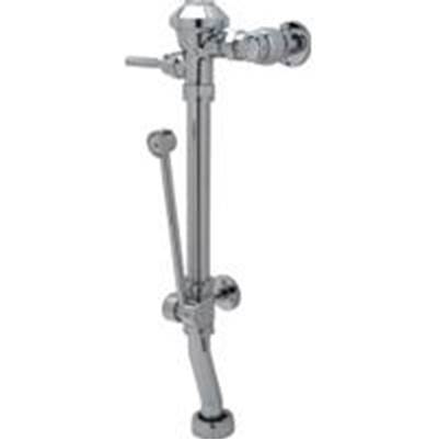 Zurn Industries 1.28 GAL Valve with Bedpan Washer Assembly in Chrome Plated