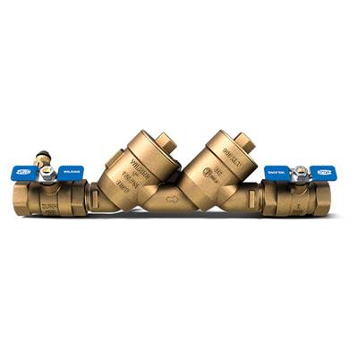 Zurn Industries 950XLT Double Check Valve - FNPT x FNPT - Union - Fast Test Cocks
