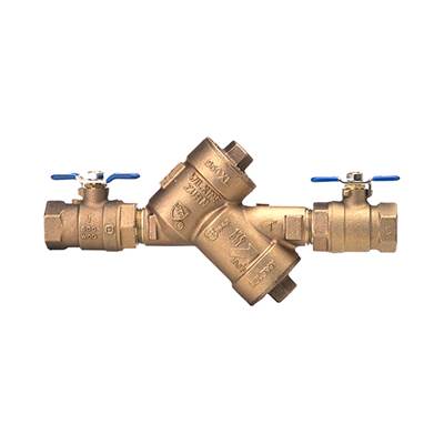 Zurn Industries 950XLT Double Check Valve - FNPT x FNPT - Union - Fast Test Cocks