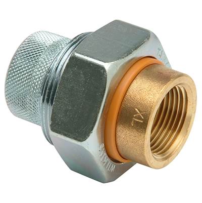 Zurn Industries DUXLC Dielectric Union - 2-1/2" Flanged x 2-1/2" Female CU SWT