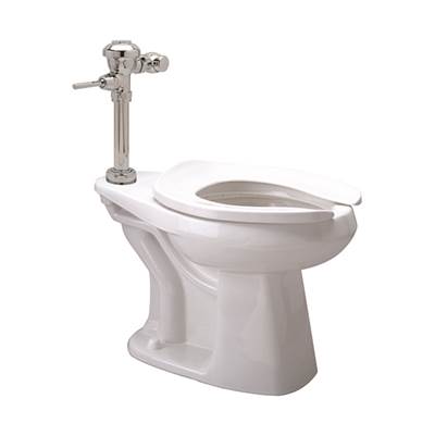 Zurn Industries 1.28 GPF ADA Elongated Floor Mounted Toilet System with Top