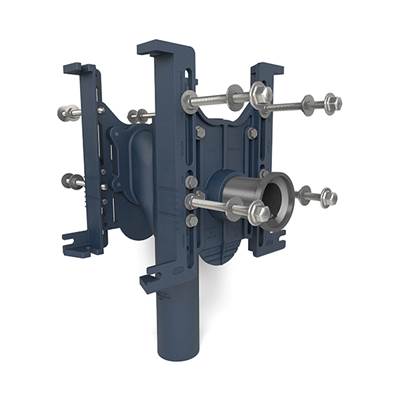 Zurn Industries EZCARRY 500 lb Carrier - 4" Double Adjustable Vertical - 2x4" Side Inlets