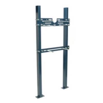 Zurn Industries Z1222 Wall Urinal System - 48" Uprights in Carbon Steel