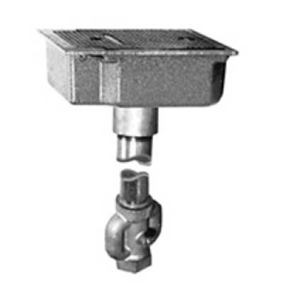 Zurn Industries Encased Ground Hydrant Z1365 - 2" x 2" - Non Freeze Flush Type in Polished Nickel
