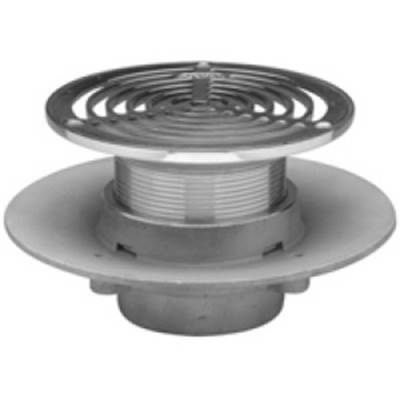 Zurn Z1726 Adjustable Medium-Duty Floor Drain - 4" IP in Cast Iron
