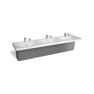 Zurn Industries EZ Quote Surf (R33) Double-Basin - Sensor Faucets with Soap Dispenser