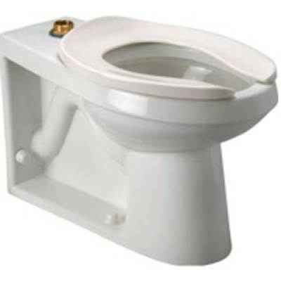 Zurn Industries Floor Mount Back Outlet Toilet - 1.6/1.1 GPF - ADA - Top Spud
