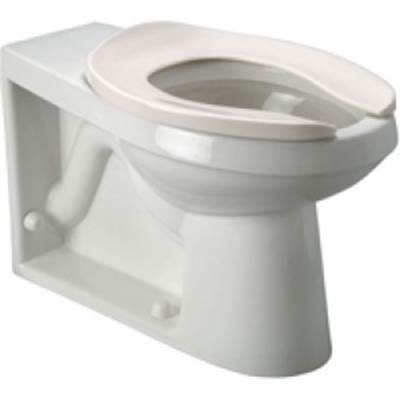 Zurn Industries EcoVantage Floor Mount Back Outlet Toilet - 1.28 GPF - ADA - Back Spud