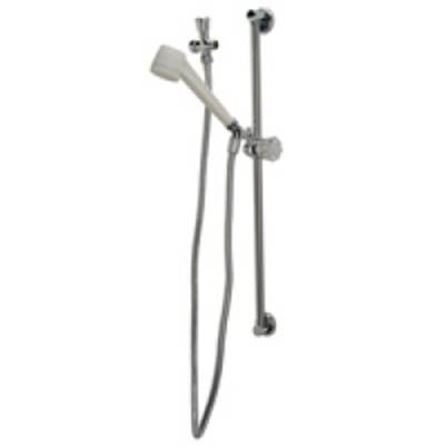 Zurn Industries Handshower - 60" Metal Hose - 24" Slide Bar - Arm Diverter Valve in Venetian Bronze