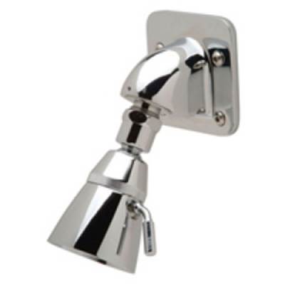 Zurn Industries Institutional Shower Head - Large - Brass - Volume Control