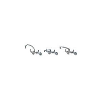 Zurn Industries Service Sink Faucet - 8" Gooseneck Spout - 4" Wrist Blade Handles