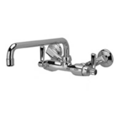 Zurn Industries Wall-Mount Faucet (XL) - Lever Handles - 12'' Spout in 15F