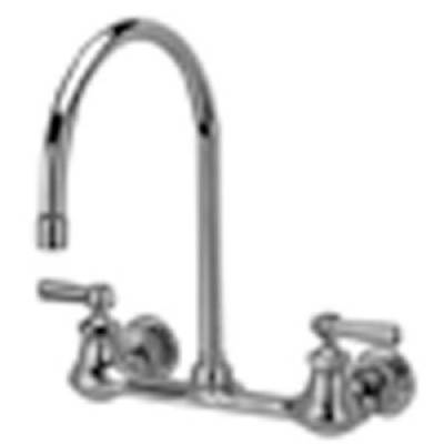Zurn Industries Service Sink Faucet - 8" Gooseneck Spout - Lead Free