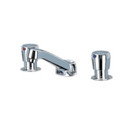 Zurn Industries AquaSpec Metering Faucet - 8" Widespread - 0.5 GPM