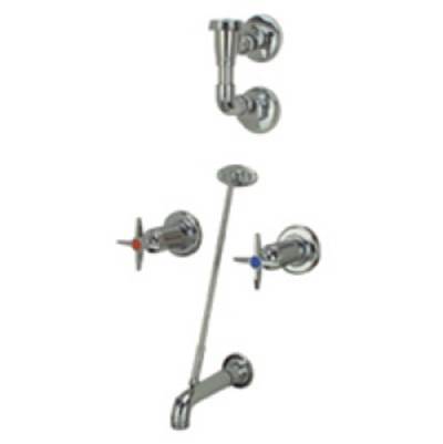 Zurn Industries Concealed Shower Valve - E Spout with Supply Stops