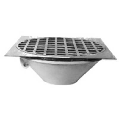 Zurn Industries Thoroflush Drain - 25" Large Capacity in Polished Nickel