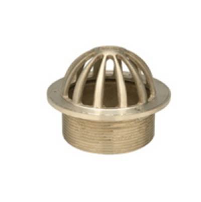 Zurn ZN400G Adjustable Top Assembly - 5" Round - Type G with Dome Strainer in Polished Nickel Bronze
