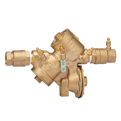 Zurn Industries 975XL2 Reduced Pressure Preventer - 1-1/2" FNPT - Lead Free with Test Cocks and Fast Test Cocks