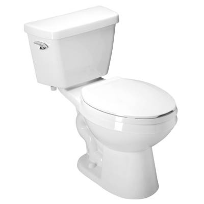 Zurn Industries EcoVantage Elongated Regular Height Bowl - 3'' Flapper - 1.28 GPF