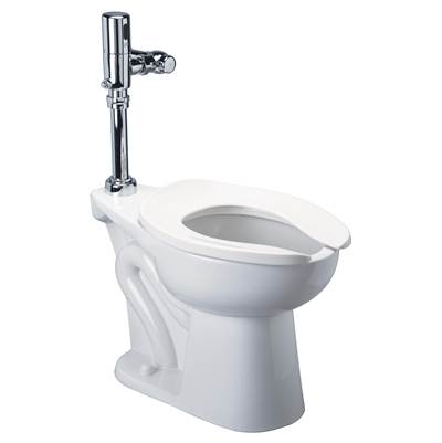 Zurn Industries EcoVantage Floor Mount Back Outlet Toilet - 1.28 GPF - ADA - Top Spud