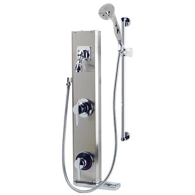 Zurn Industries Aqua Panel in Chrome Plated