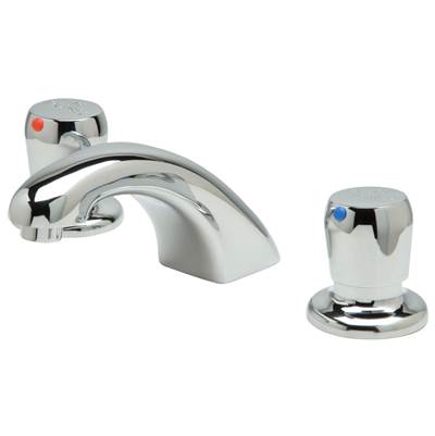 Zurn Industries AquaSpec Metering Faucet - 8" Widespread - 1.0 GPM in Polished Chrome