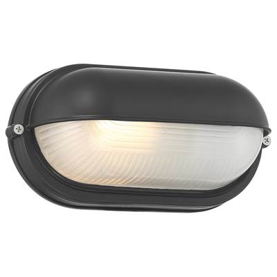 Access Lighting Nauticus - 1 Light Bulkhead in Black