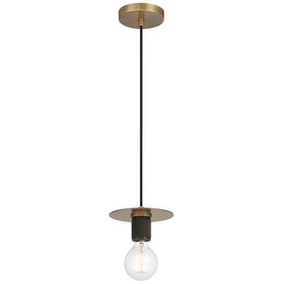 Access Lighting Central Pendant - 1 Light in Antique Brass