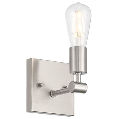 Access Lighting Virgin Wall Sconce - 1-Light in Brushed Steel